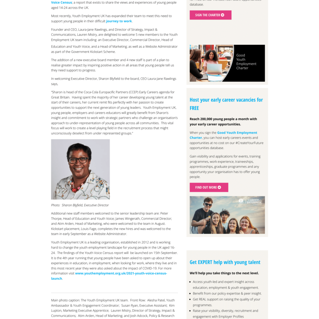 Press Release – Business Expands